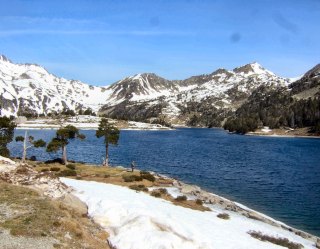 en direction de l'Espagne par le tunnel d'Aragnouet, Bielsa