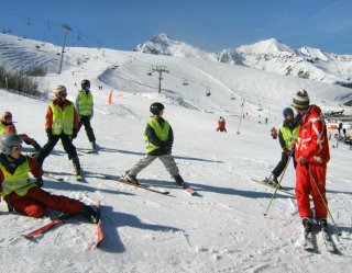 Avec l'ecole du ski fran�ais