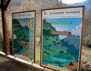 et les �tages montagnards entre Saint-Lary et Arreau